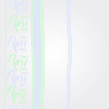 Soyut basit burç süslerinin kusursuz deseni