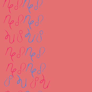 Soyut basit zodyak süsleme Dikişsiz desen