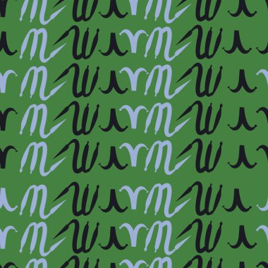 Zodiac Signs ile farklı Dikişsiz soyut desen