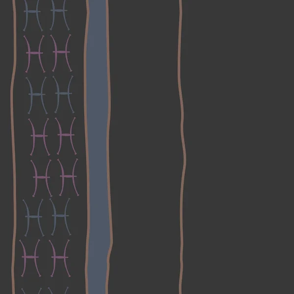 Muster Hintergrund Abstraktes Vektormuster Mit Tierkreiszeichen — Stockvektor