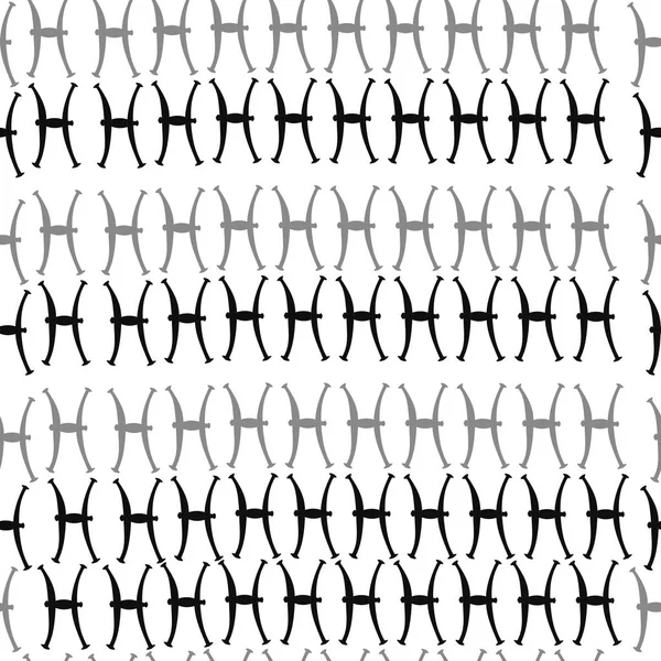 Nahtlose Muster Von Tierkreiszeichen Kritzeleien Kopierraum — Stockvektor