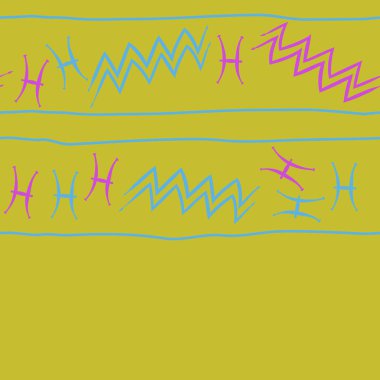 Zodiac Signs Dikişsiz desen. Vektör Illustration