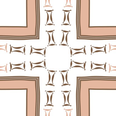 burç işaretleri ile dikişsiz desen, vektör illüstrasyon 