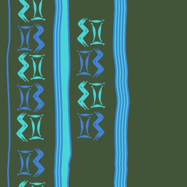 farklı sembollerle kesintisiz vektör arka planı