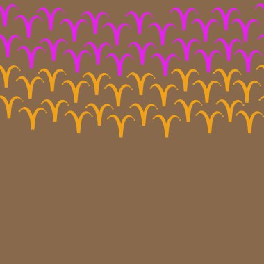 Soyut basit süsleme Dikişsiz desen