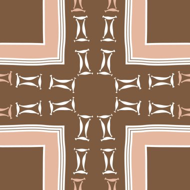 burç işaretleri ile dikişsiz desen, vektör illüstrasyon 