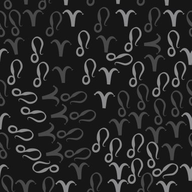 Soyut basit zodyak süsleme Dikişsiz desen