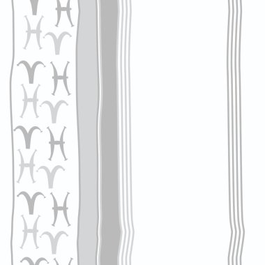 Soyut basit zodyak süsleme Dikişsiz desen
