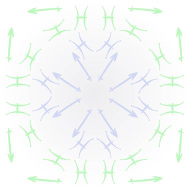 Zodiac Signs Dikişsiz desen. Vektör Illustration