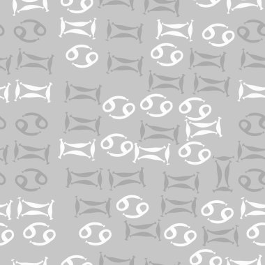 Soyut basit zodyak süsleme Dikişsiz desen