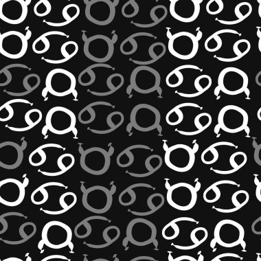 farklı sembollerle kesintisiz vektör arka planı