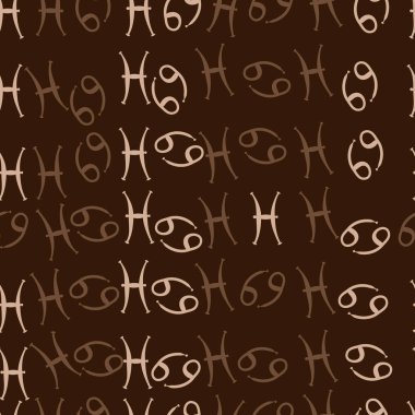 Soyut basit burçların kusursuz deseni 