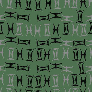 Soyut basit zodyak süsleme Dikişsiz desen