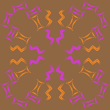 İkizler burçları ile soyut arka plan