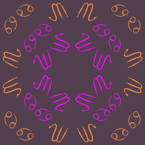 süs arka plan, soyut vektör deseni