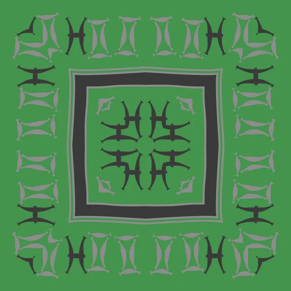 Soyut basit burç süslerinin kusursuz deseni