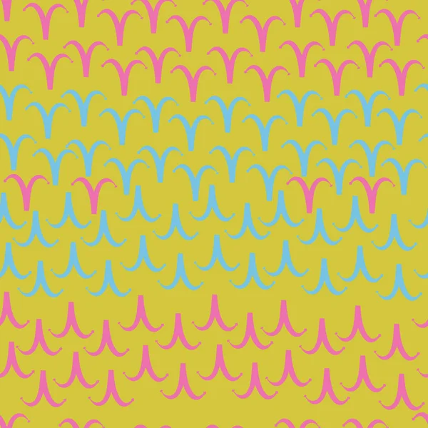 Soyut basit burç süs sembolleri Dikişsiz desen