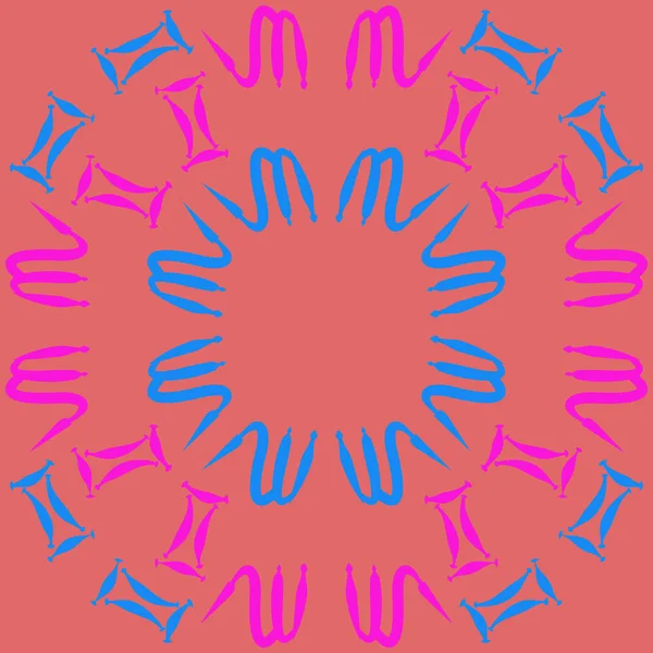 Zodyak işaretleri ile soyut arka plan, vektör 