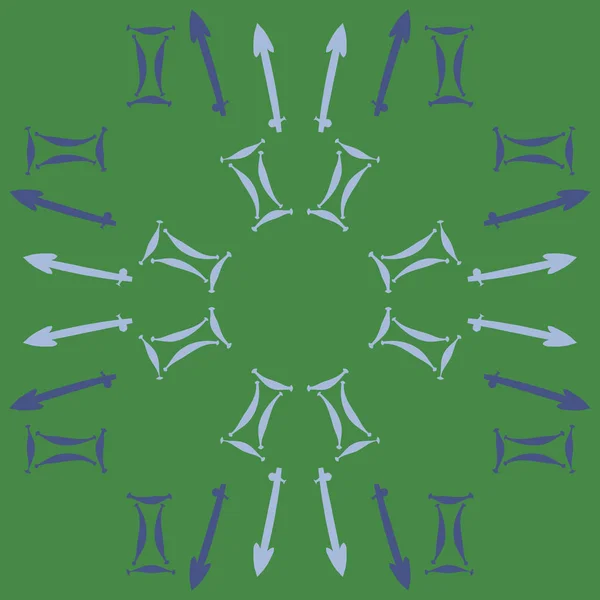 Abstracte Patroon Met Sterrenbeelden Vector Achtergrond — Stockvector