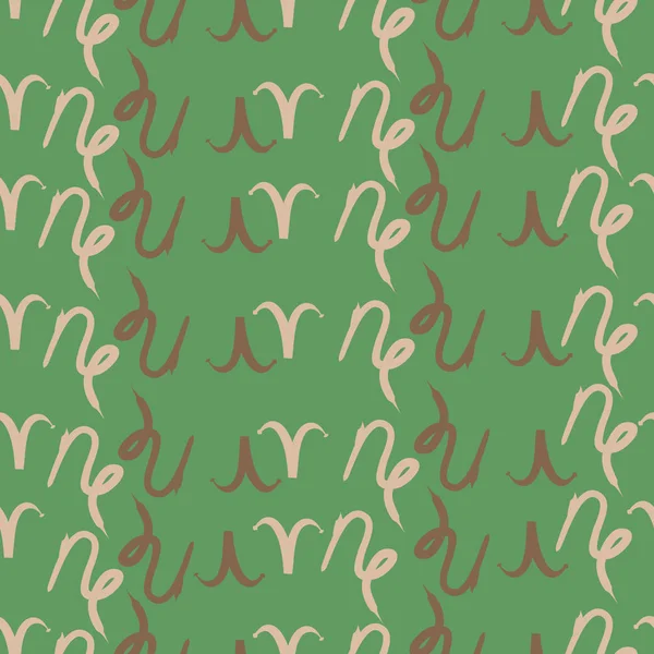 Soyut basit burç süslerinin kusursuz deseni