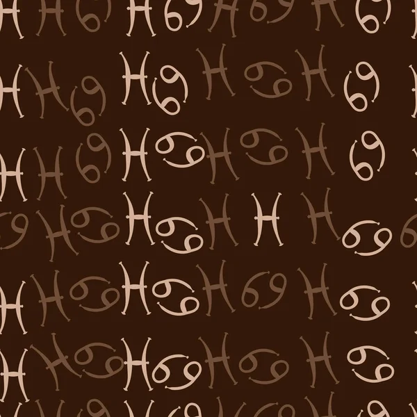 Soyut basit burçların kusursuz deseni 