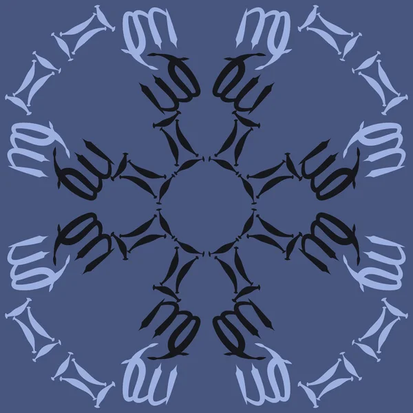 desen arka plan, Zodiac Signs 