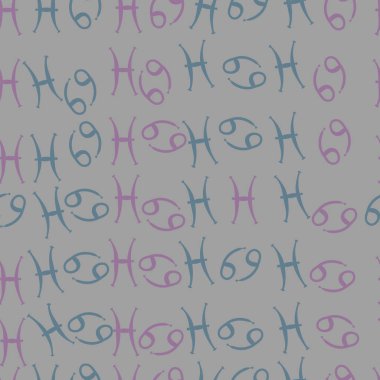 Soyut basit burçların kusursuz deseni 