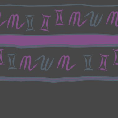 Zodyak işaretleri ile soyut arka plan, vektör 