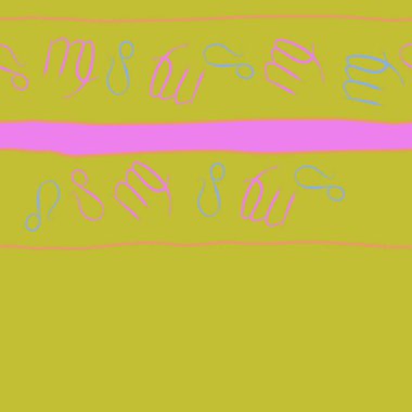 Soyut basit zodyak süsleme Dikişsiz desen