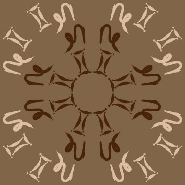 desen arka plan, Zodiac Signs 