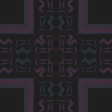 burç işaretleri ile dikişsiz desen, vektör illüstrasyon 