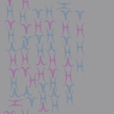 Burç işaretleri ile vektör desen arka plan  