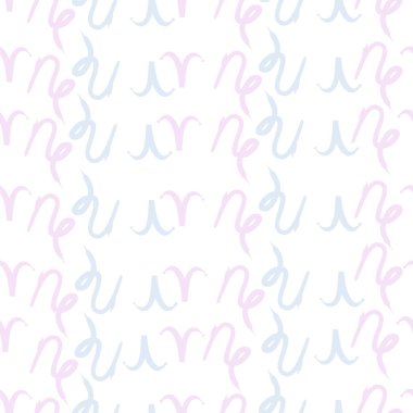 Soyut basit burç süslerinin kusursuz deseni