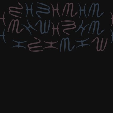 desen arka plan, Burç işaretleri ile vektör deseni 