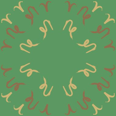 Soyut basit burçların kusursuz deseni, vektör illüstrasyonu