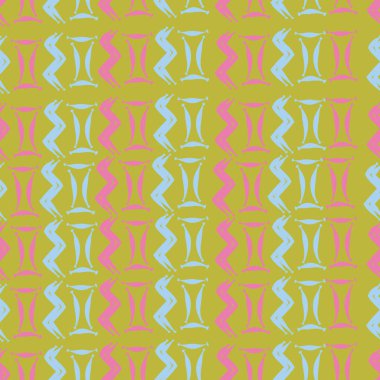 farklı sembollerle kesintisiz vektör arka planı