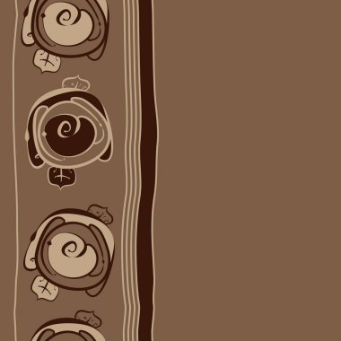 Soyut basit güllerin kusursuz deseni