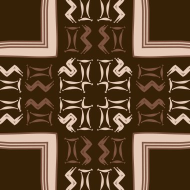 burç işaretleri ile dikişsiz desen, vektör illüstrasyon 