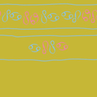 Zodiac Signs Dikişsiz desen. Vektör Illustration