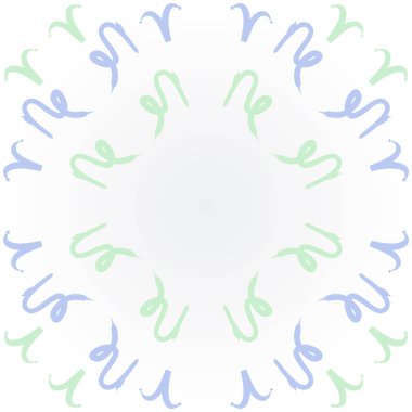 Soyut basit burçların kusursuz deseni, vektör illüstrasyonu