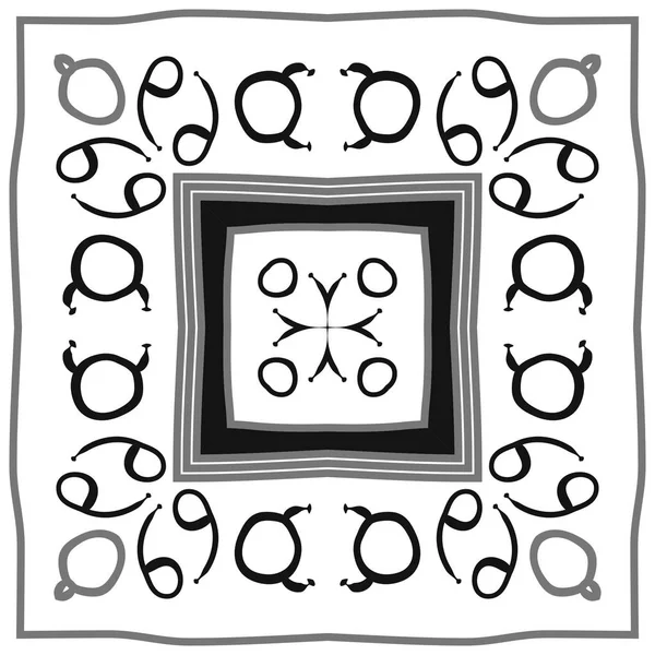 Modello Senza Soluzione Continuità Con Segni Oroscopo Illustrazione Vettoriale — Vettoriale Stock