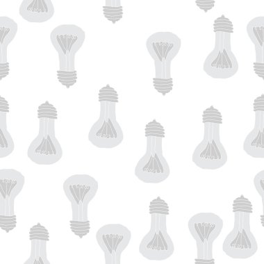 renkli arka plan üzerinde ampuller kümesi