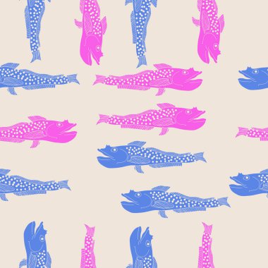 Kesintisiz soyut desen, vektör arka plan