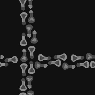 ampuller vektör illüstrasyon ile soyut desen 