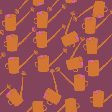 Soyut basit sulama kalıplarının kusursuz deseni