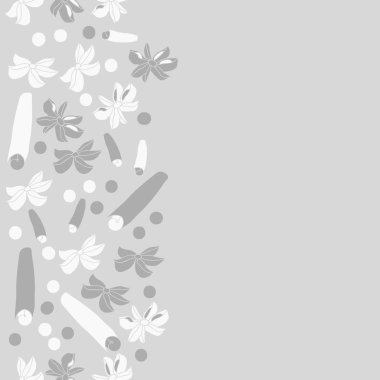 Tarçın ve anason ile soyut dikişsiz desen 