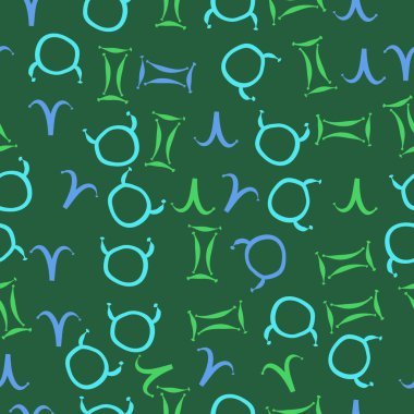 Soyut basit çiçeklerin kusursuz deseni