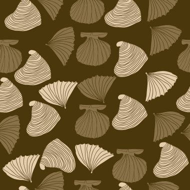 Kusursuz soyut kabuk deseni, vektör arka planı