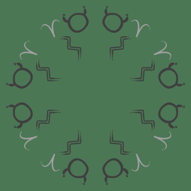 burçlar ile vektör arka plan 