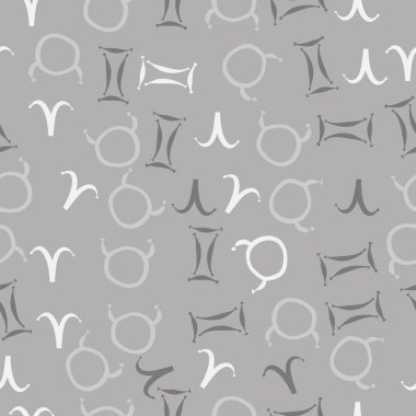 Soyut basit çiçeklerin kusursuz deseni